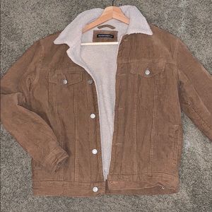 Brandy Melville Corduroy Sherpa Jacket